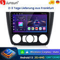 2+64G Carplay Für BMW 1er E81 E82 E87 E88 2004-2011 Android 13 Autoradio GPS Nav