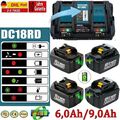 4X 18V 9000mAh Akku Für Makita BL1850 BL1830 BL1840 LXT BL1860B 6,0Ah /Ladegerät