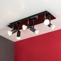 6-Wege Deckenstrahler Leuchte Armatur LED GU10 verstellbar Küche Strahler Bar Lampe