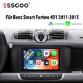 Für Smart Fortwo 451 2011-2015 Apple CarPlay Android 13 Autoradio 1+32G GPS Navi