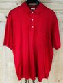 Schönes Poloshirt GRAN SASSO Italy Rot Jersey Regular Fit Gr. XL 54 Top!