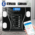 180kg/400lbs Personenwaage Digital Bluetooth Körperfettwaage APP Smart Waage