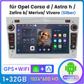 Apple Carplay Autoradio GPS Für Opel Astra H Corsa C D Vectra Zafira B Android13