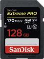 SanDisk EXTREME PRO SDXC Karte 128 GB 170/90 MB/s V30 UHS-I U3 C10