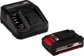 Original Einhell Starter Kit 2,0 Ah Akku und Ladegerät Power X-Change (Li-Ion***
