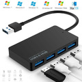 USB 3.0 Verteiler 4 Port Super Speed Daten HUB Adapter für Notebook Laptop PC