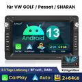 Für VW Polo 9N Golf 4 Passat B5 T5 Android 13 64G Autoradio Carplay GPS NAV RDS 