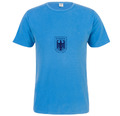 ORIGINAL BUNDESWER SPORTHEMD, BW T-SHIRT SPORT UNTERHEMD BLAU MILITÄR TRAINING