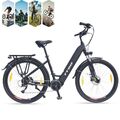 28 Zoll Elektrofahrrad Mittelmotor 250W 20Ah City E-BIKE Pedelec 9 Gänge 25km/h