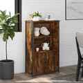 Homgoday Highboard Mehrzweckschrank Sideboard mit Stauraum Beistellschrank L7W8