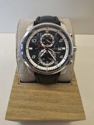 Festina Herrenuhr Chronograph F-6842 Lederarmband TOP Zustand 