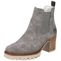 Rieker Damen Stiefelette Chelsea Boot Blockabsatz Warmfutter Profilsohle Y9071