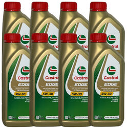 8x1 L Castrol EDGE FST TITANIUM 5W-30 M 5W30 BMW LL-04 Motoröl Mercedes 229.52