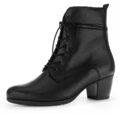 Gabor Damen Schnürstiefelette Stiefel Schwarz 35.521.77 Gr. 38