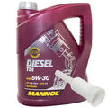 Motoröl Motor Öl MANNOL Diesel TDI 5W-30 API SN/CH-4 5 Liter mit Ausgießer