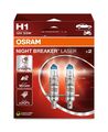 Glühlampe Abbiegescheinwerfer NIGHT BREAKER® LASER ams-OSRAM 64150NL-2HB H1 Box