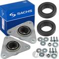 2x SACHS FEDERBEINLAGER VORDERACHSE passend für RENAULT CLIO 3+4 CAPTUR MODUS