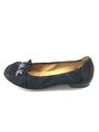 GABOR DAMEN SCHUHE HALBSCHUHE BALLERINAS Gr:39 Uk:6 SCHWARZ 