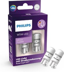 Philips Ultinon Pro6000 W5 W LED mit Straßenzulassung * 6000K