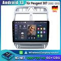 Für Peugeot 307 SW CC 2002-2013 Android 13 Autoradio GPS Navi CarPlay DSP 6+128G