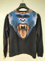 MARCELO BURLON  Herren Designer  Sweatshirt  mit Print in Schwarz     Gr.  M