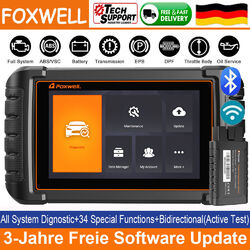 FOXWELL NT809 BT Profi KFZ Diagnosegerät Auto OBD2 Scanner ALLE SYSTEM TPMS EPB