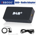 ESSGOO DAB+ Box Adapter Tuner FM UKW-Übertragung Empfänger für Android Autoradio