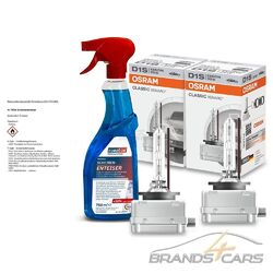 2x OSRAM XENARC® CLASSIC D1S XENON BRENNER + EUROLUB 750ml SCHEIBENENTEISERErstausrüster-Qualität | Schneller Versand ab Lager