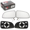 2x Seitenspiegel Glas links rechts beheizbar asphärisch für Opel Astra H 04-09