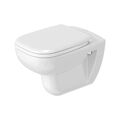 DURAVIT D-Code Wand-WC Set Rimless WC-Sitz Toilettensitz randlos Absenkautomatik