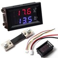 DC 100V 10A 50A 100A Voltmeter Amperemeter LED Doppel- Digital- Volt Amp Meter