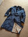 Vintage House of Fraser Allander Trenchcoat Mac Regen Baumwolle Gürtel gefüttert Land 