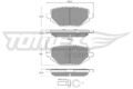 TOMEX Brakes Bremsbelagsatz Scheibenbremse TX 60-42 für RENAULT CAPTUR 2 TECH