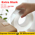 Doppelseitiges Klebeband Transparent Nano Band Tape beidseitig extra stark 5-10m