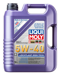 5W-40 Motorenöl 5 Liter Liqui Moly 3864 Leichtlauf High Tech