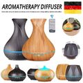 7 LED Licht 550ML Ultraschall Luftbefeuchter Aroma Diffuser Diffusor Humidifier 