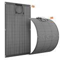 Solarpanel Flexibel 100W/24V 200W/30V Solarmodul Monokristallin Für Wohnmobil RV