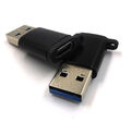 USB Adapter Stecker USB C OTG Ladeadapter Konverter USB A auf USB C Buchse Z167