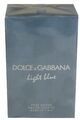 Dolce & Gabbana Light Blue Pour Homme Eau de Toilette 125 ml Parfum - Herren Neu