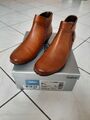 Gabor Damen Stiefelette braun/ congnac Gr. 6 1/2 Gr.40