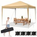 Pavillon Faltpavillon 3x3/3x6m Wasserdicht Partyzelt Garten Pop Up UV-Schutz 50+