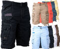 Geographical Norway Herren Cargo Shorts kurze Hose Short Bermuda Knielang Peopel