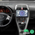 2+32GB Autoradio GPS Navi Android 13 CarPlay WiFi Für Toyota Auris E15 2006-2012