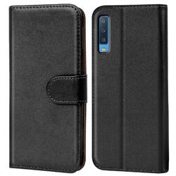 Schutz Hülle Für Samsung Galaxy A7 2018 Handy Klapp Schutz Tasche Book Flip Case