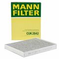 MANN CUK2842 Innenraumfilter Aktivkohlefilter für AUDI Q7 CAYENNE TOUAREG T5 T6