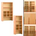 Holz Schrank Sideboard Aufbewahrung Regale Organizer /12