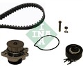 INA Wasserpumpe + Zahnriemensatz für SEAT VW