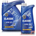 MANNOL 6 L LITER CLASSIC 10W-40 MOTOR-ÖL MOTOREN-ÖL