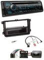 Kenwood Bluetooth USB CD Lenkrad DAB Autoradio für Skoda Fabia 5J 2007-2014