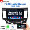 Carplay für Mitsubishi Lancer 2008-2012 Android12.0 Autoradio GPS Bluetooth DAB+